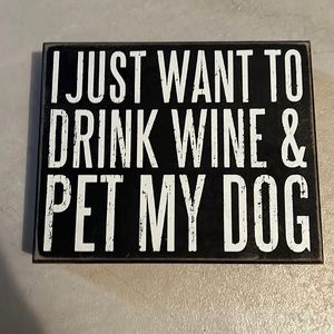 Wine Sign Decor